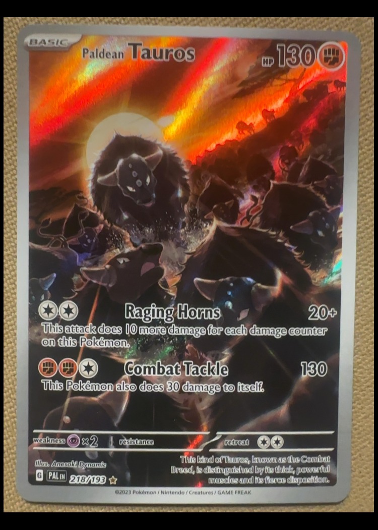 Paldean Tauros