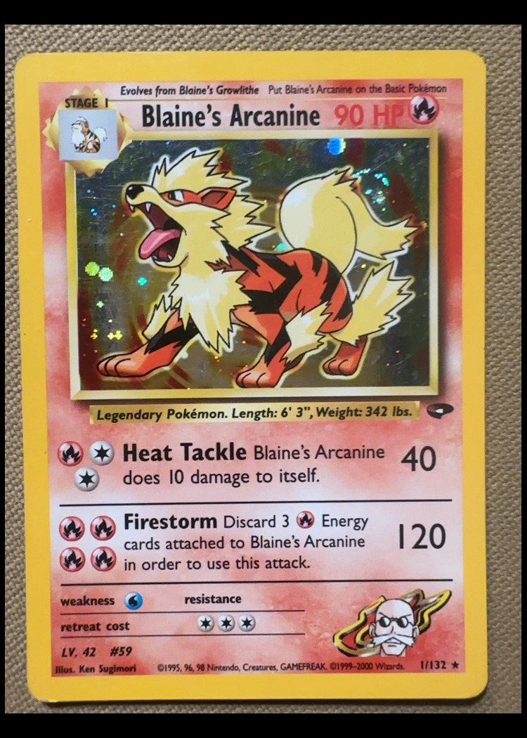 Blaine's Arcanine